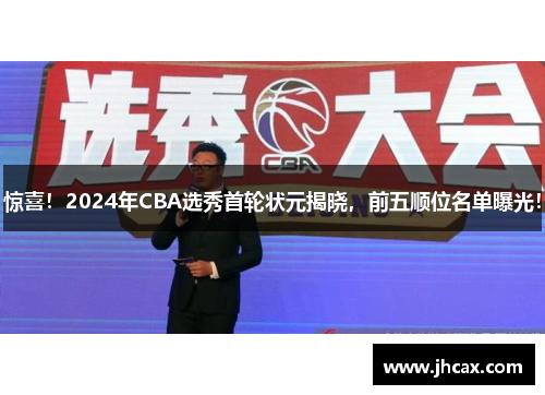 惊喜！2024年CBA选秀首轮状元揭晓，前五顺位名单曝光！